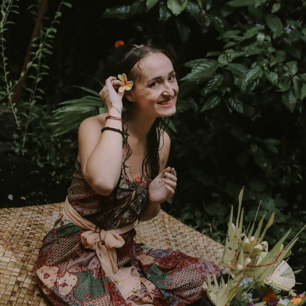 Liza in Bali